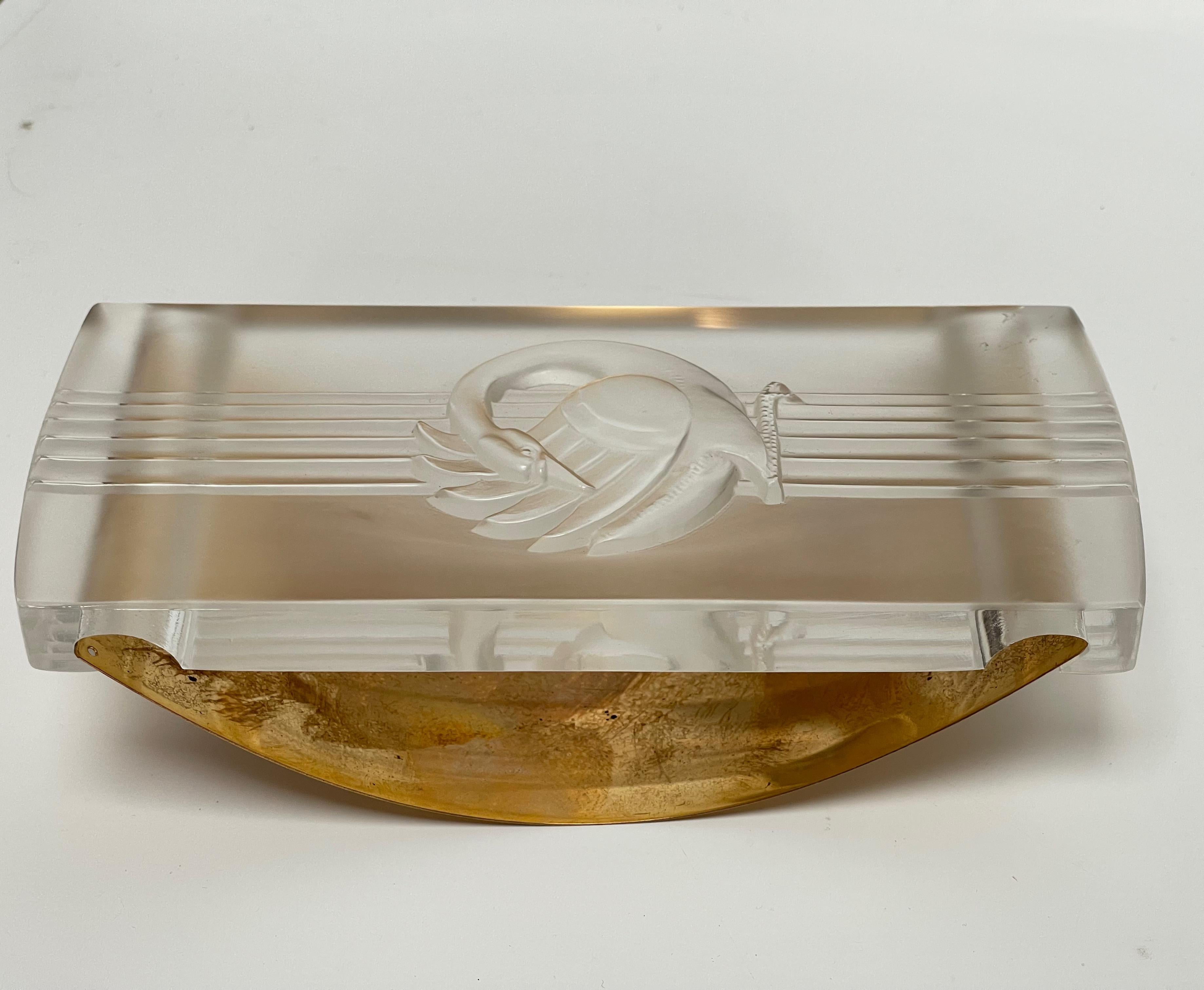 R. Lalique Schreibtischset Josephine Modell, Modell (Glas) im Angebot