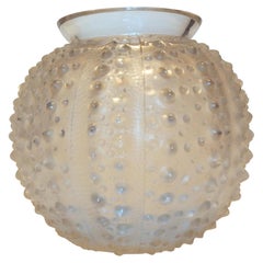 R. Lalique "Oursin" or Sea Urchin Vase, circa 1935