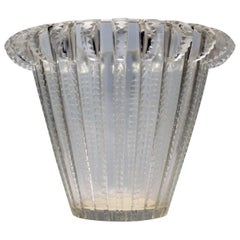 R Lalique Royal Vase