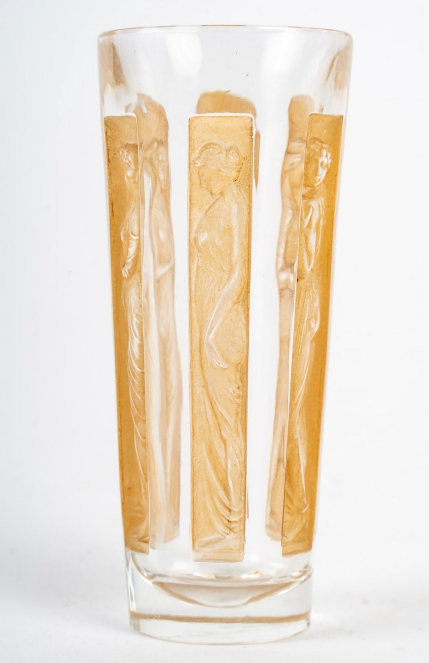 XX secolo R. Lalique - Serie di 6 calici 