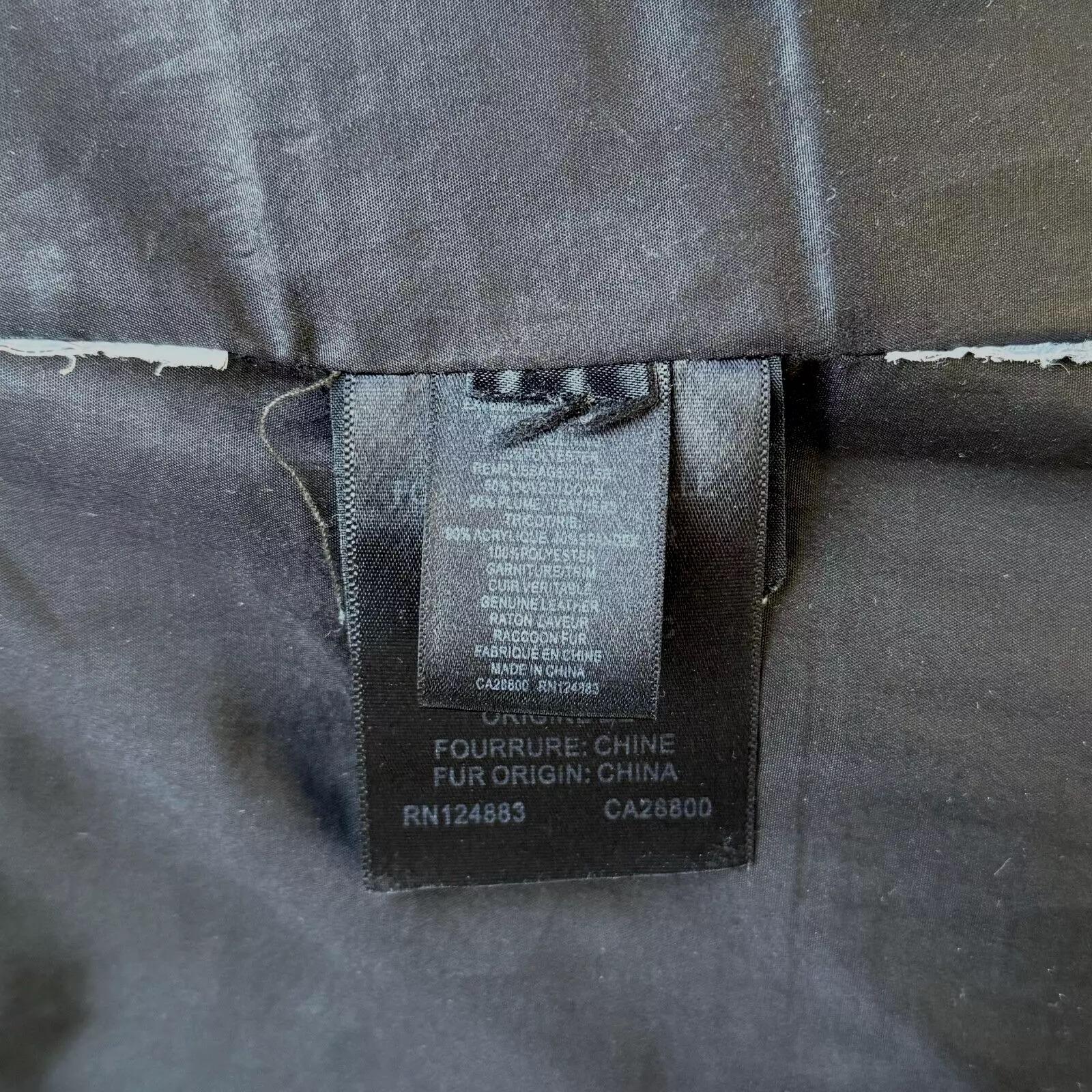 r/ Leather Aviator Sophie Jacket Black Pre-owned Size M For Sale 7