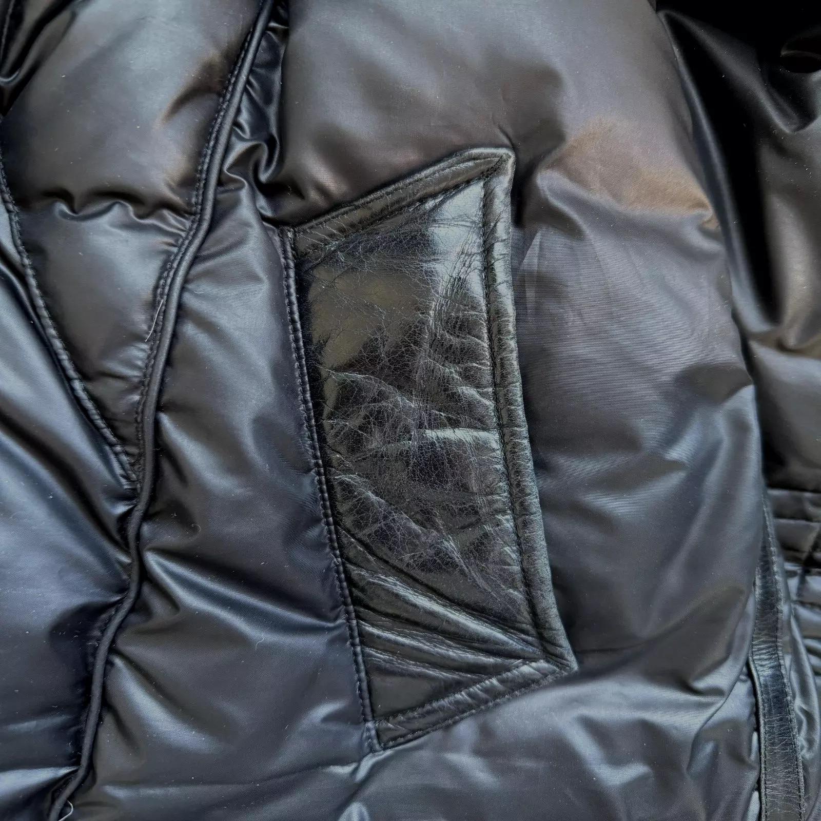 r/ Leather Aviator Sophie Jacket Black Pre-owned Size M For Sale 5