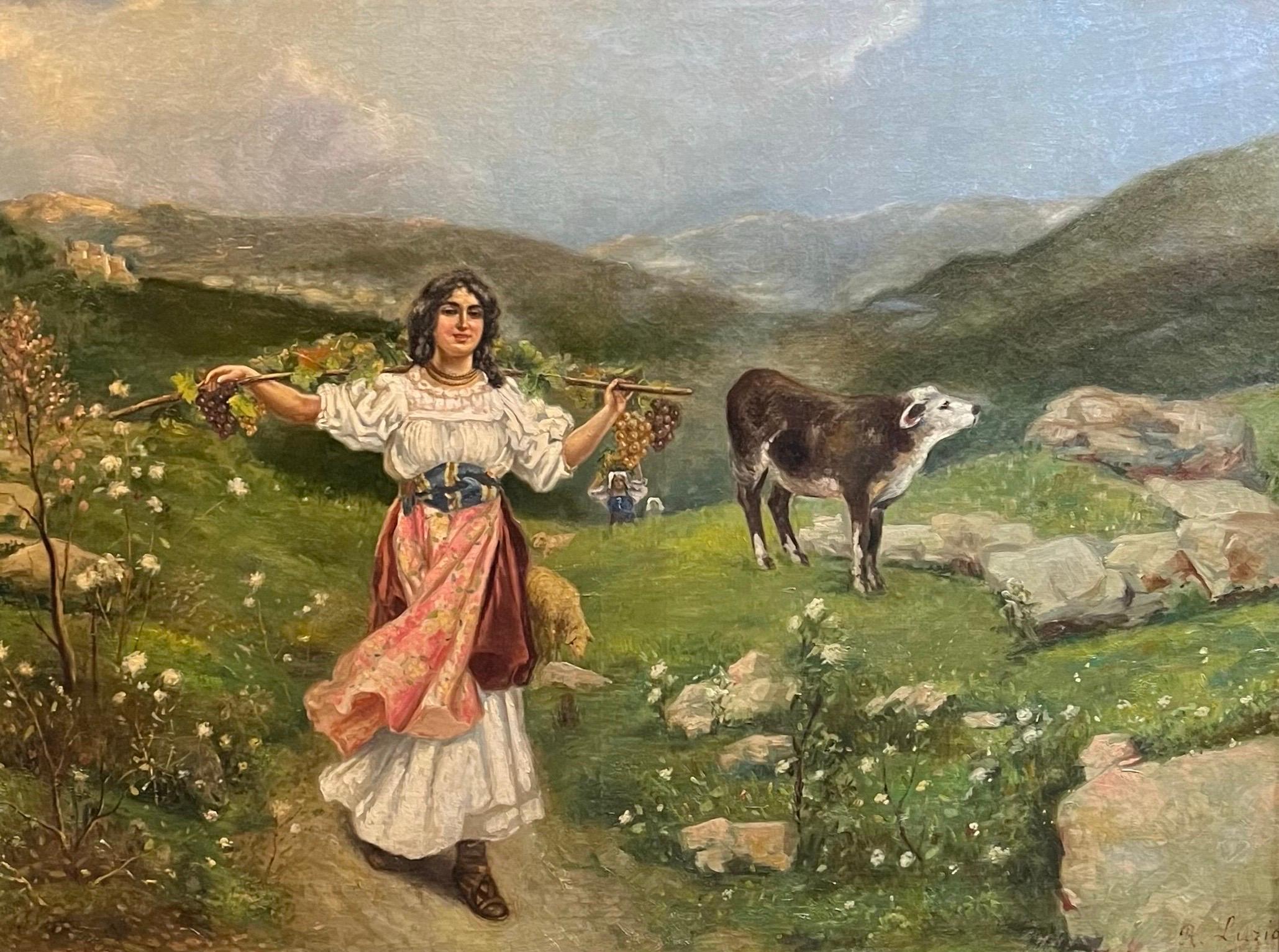 Artwork sold with original but damaged frame (95 x 119 x 5 cm)
No information about the artist 
