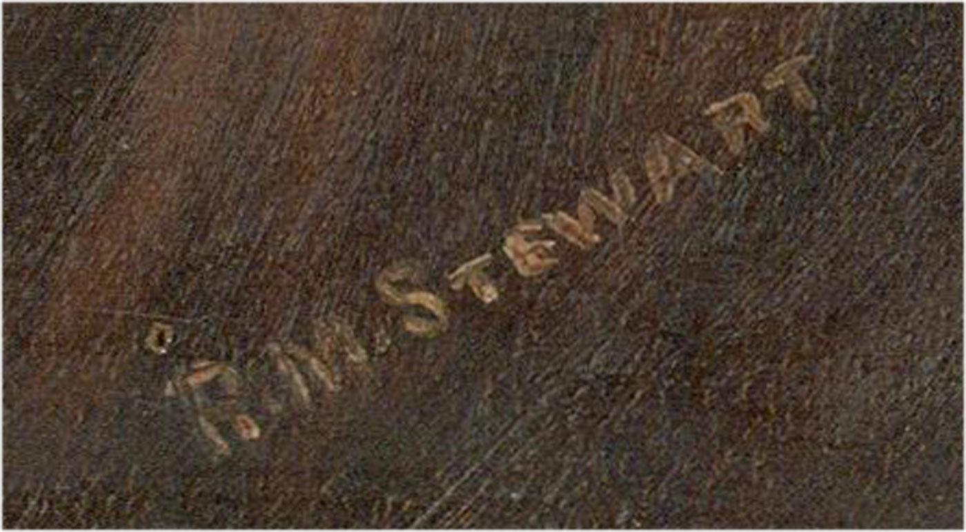 R. M. Stewart after Eduard Von GrÃ¼tzner - Contemporary Oil, Monks Dining For Sale 1