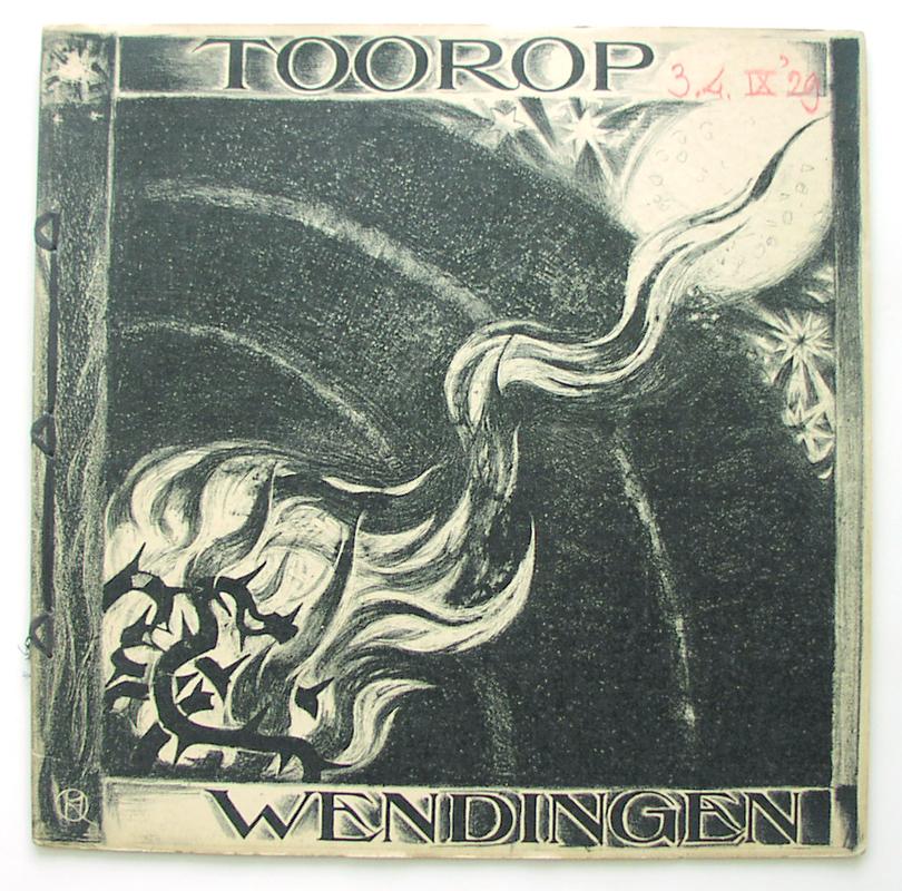  WENDINGEN - Number 3/4 of the 9th series 1928 dedicated to Jan Toorop  - Print by R. Roland Holst