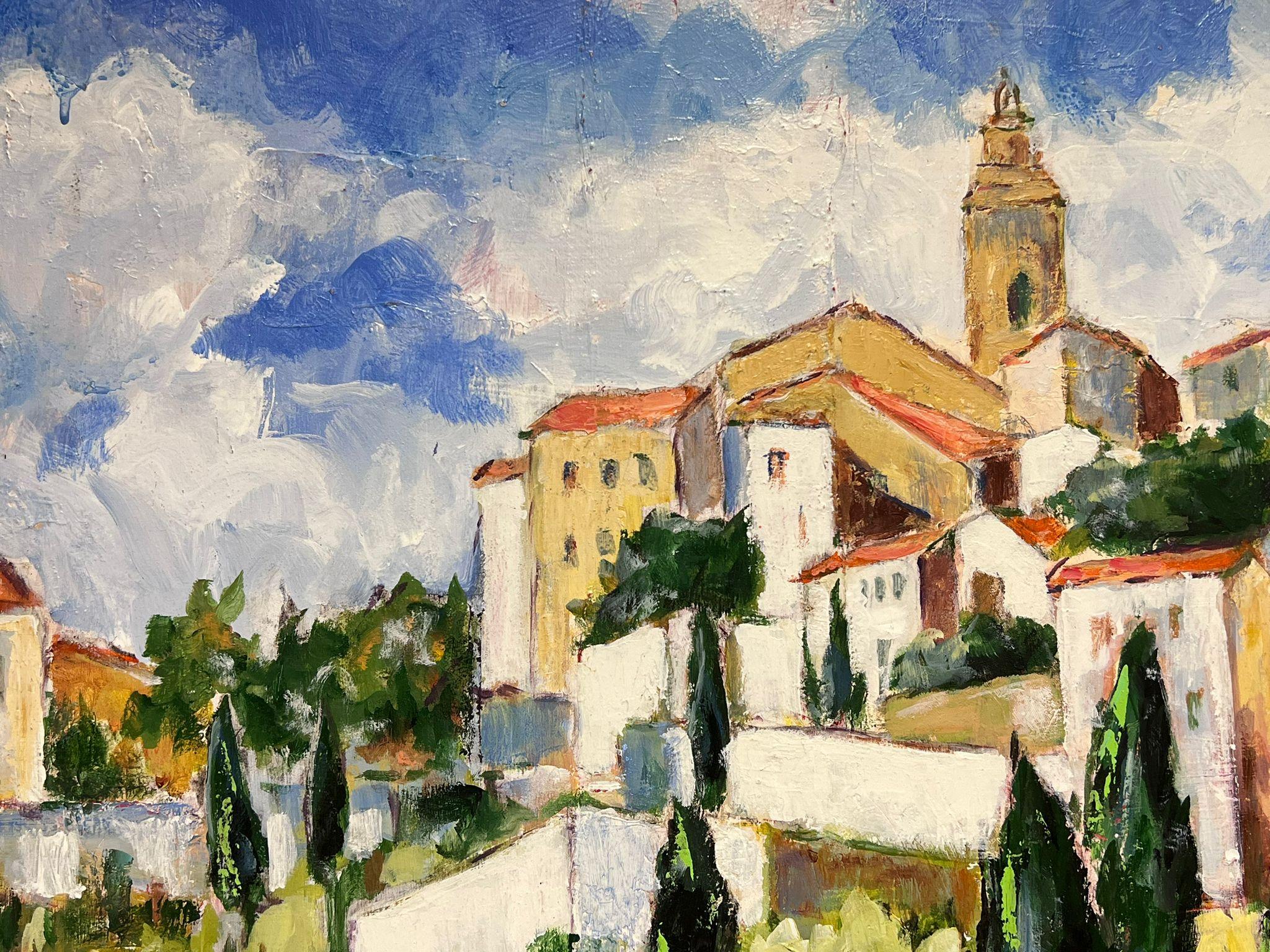 Gordes, Provence
signed oil painting on board, framed
inscribed verso and dated 2005
framed: 28 x 37 inches
provenance: private collection, Provence
condition: very good and sound condition