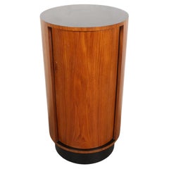 Armario de tambor cilíndrico de teca por R.S. Muebles de Montreal