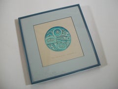 R. S. Macdonald, 'Raven Stealing the Sun', Framed Drawing, Canada, C.2001