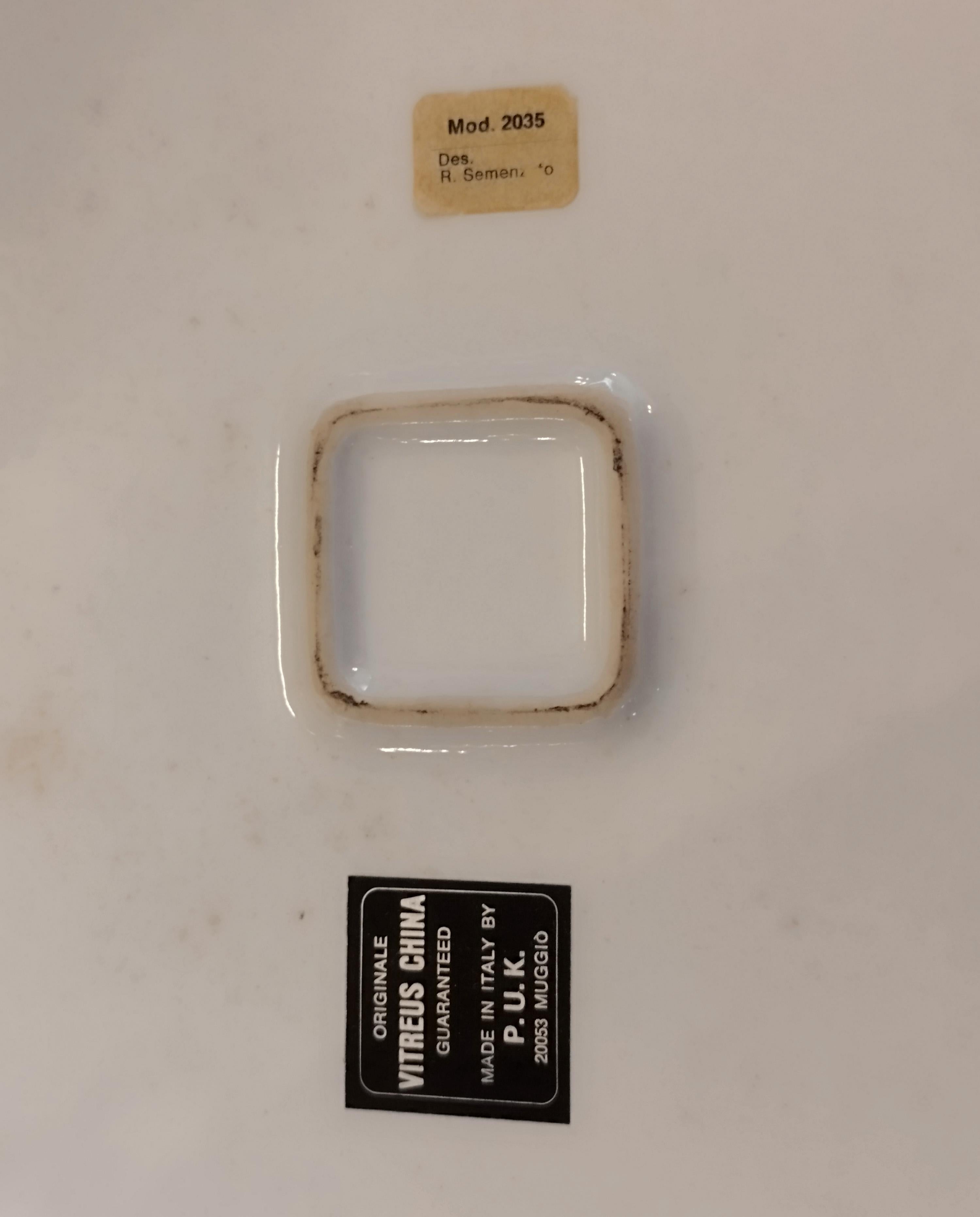 Ceramica R. Semenzato per P.K. Maggio' Mod. 2035, Italia 1970 in vendita