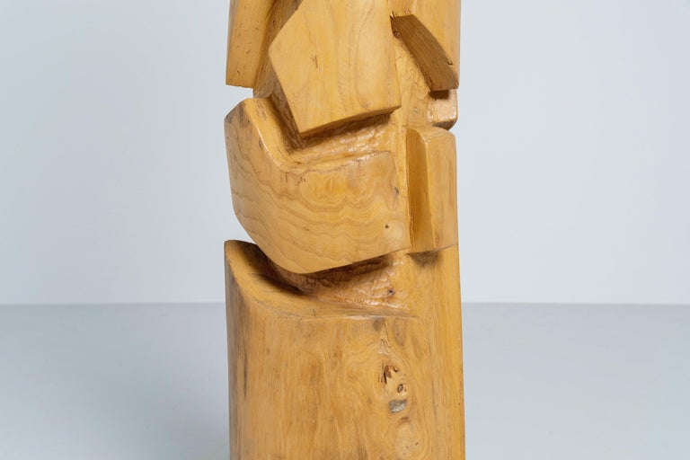 Elm R van 't Zelfde Abstract TOTEM Sculpture Holland 1970s For Sale
