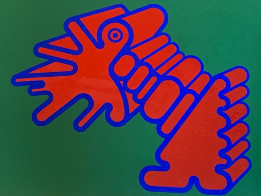 R. Volpini, Space Machine gear, Siebdruck, 1970er-Jahre im Zustand „Gut“ im Angebot in Montelabbate, PU