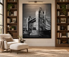 Von Gotz - Tower Bridge, Londres, impression offset, contemporaine, 2000, non encadrée, rare