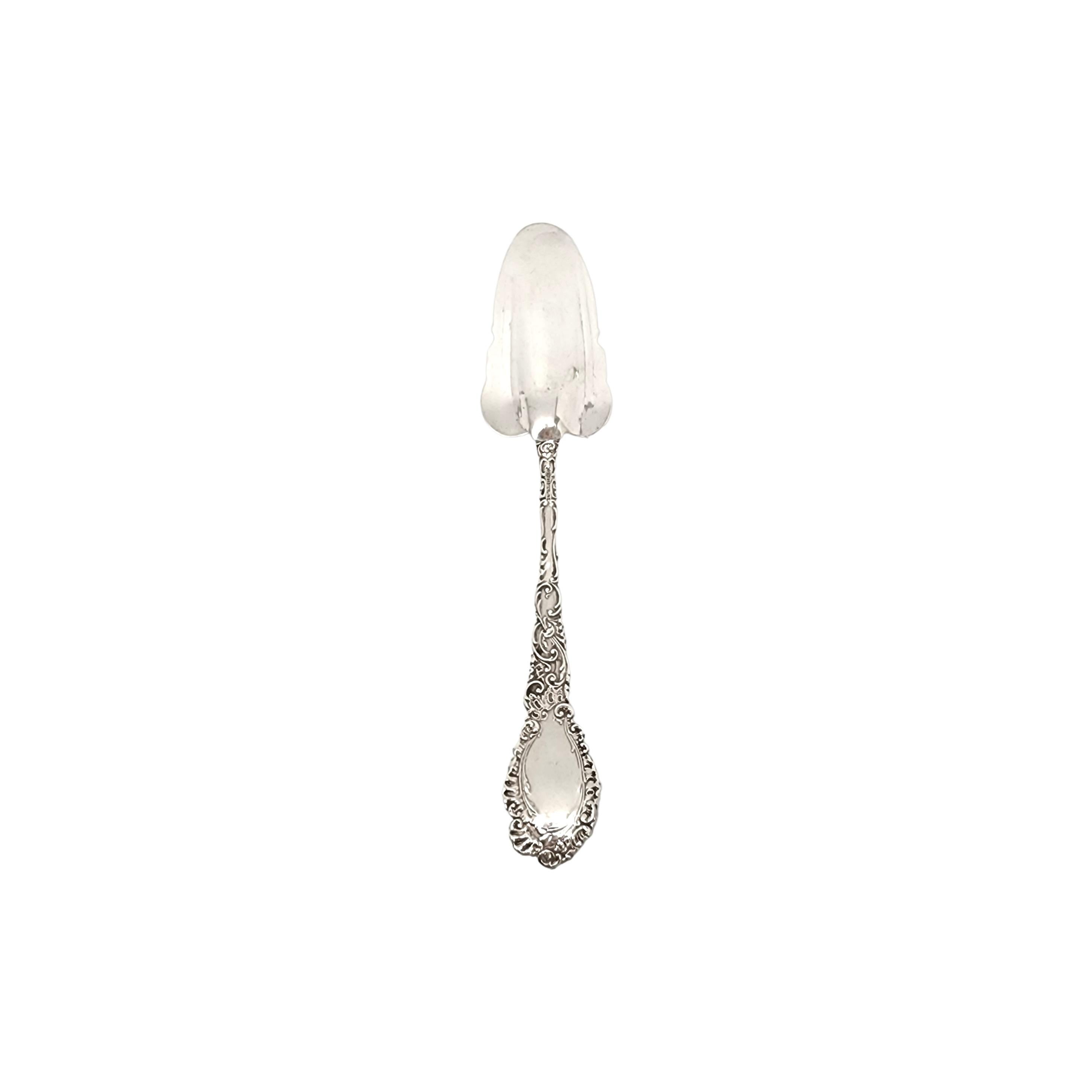 R Wallace & Sons Sterling Silver Louvre Jelly/Cake Server with Monogram For Sale 3