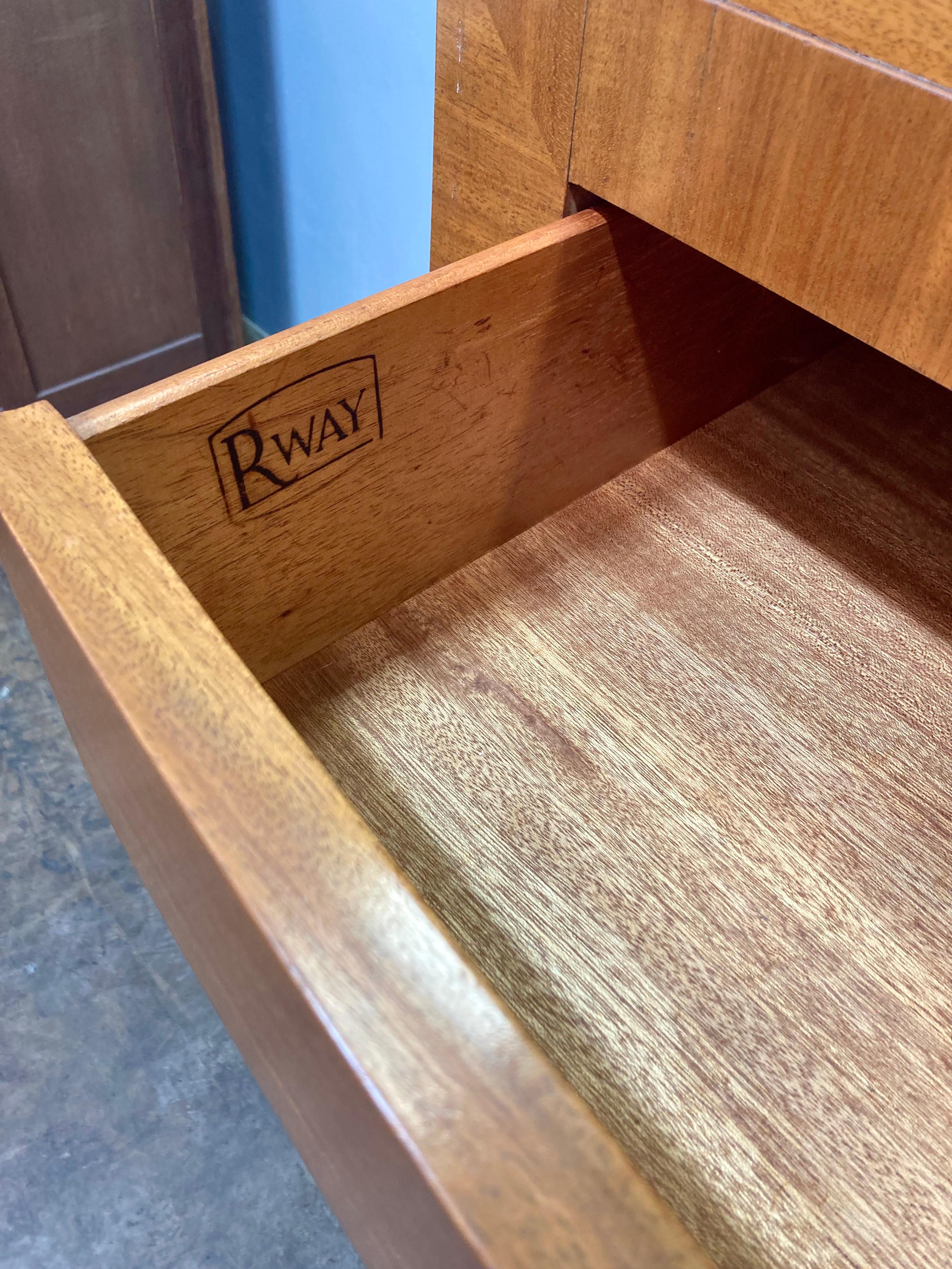 20th Century R Way High Boy Dresser