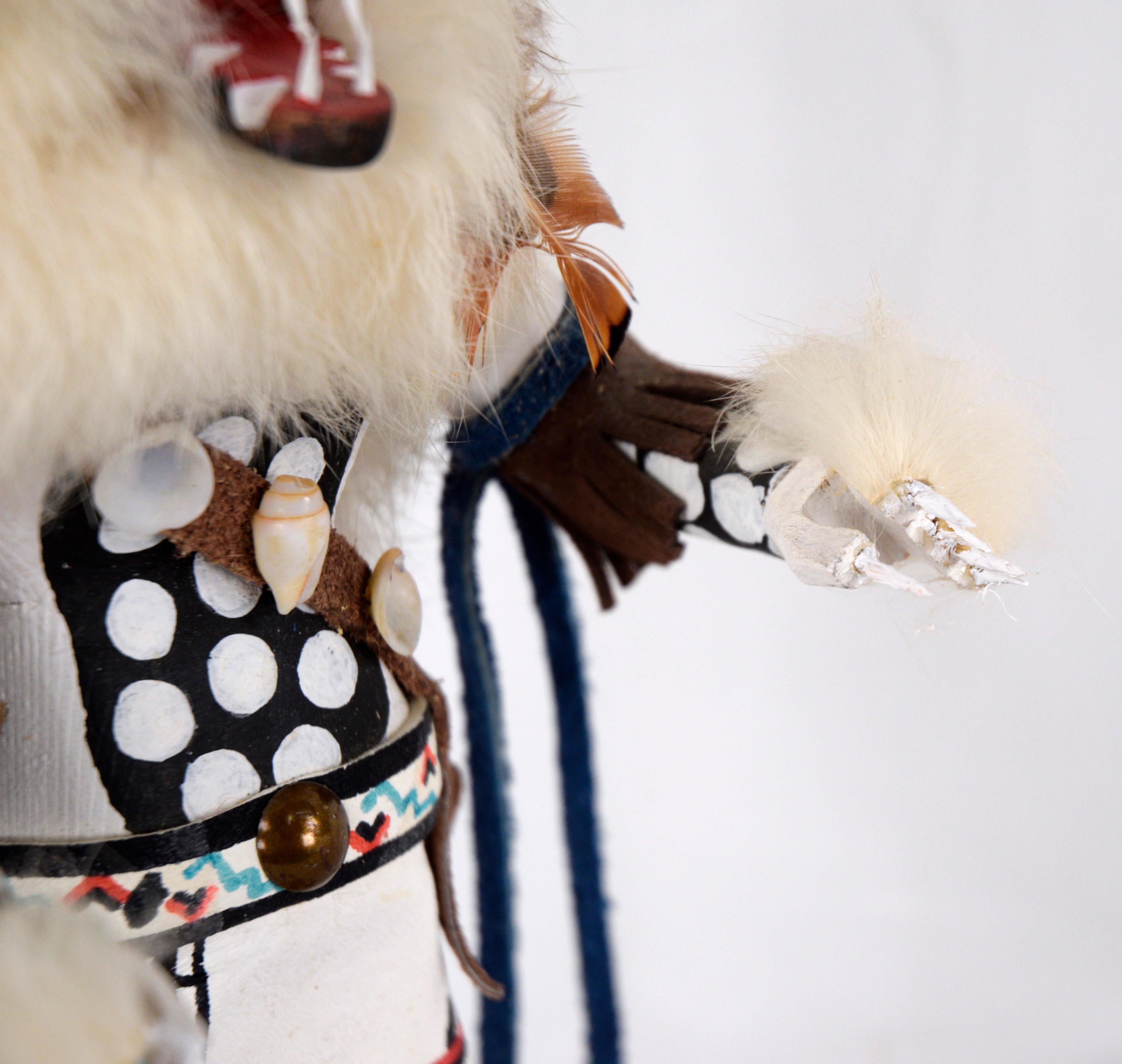 Hand-Carved “White Spirit Bear