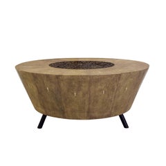 R & Y Augousti Coffee Table in Shagreen and Bronze, 2010 'Signed'