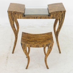 R & Y Augousti "Delilah" Dressing Table and Bench