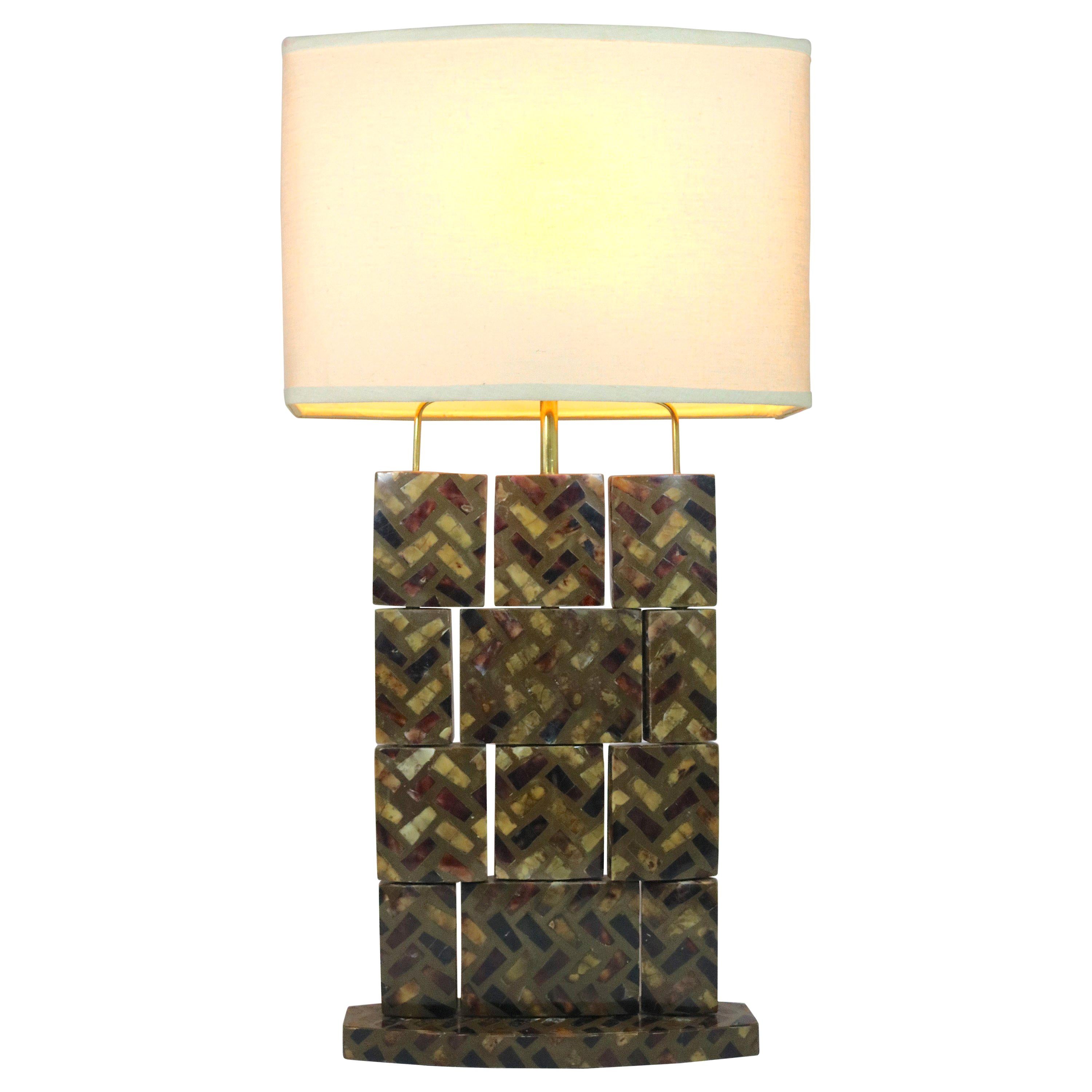 Modern Organic Horn Table Lamp R&Y Augousti Paris-Movable Sections Interplay For Sale