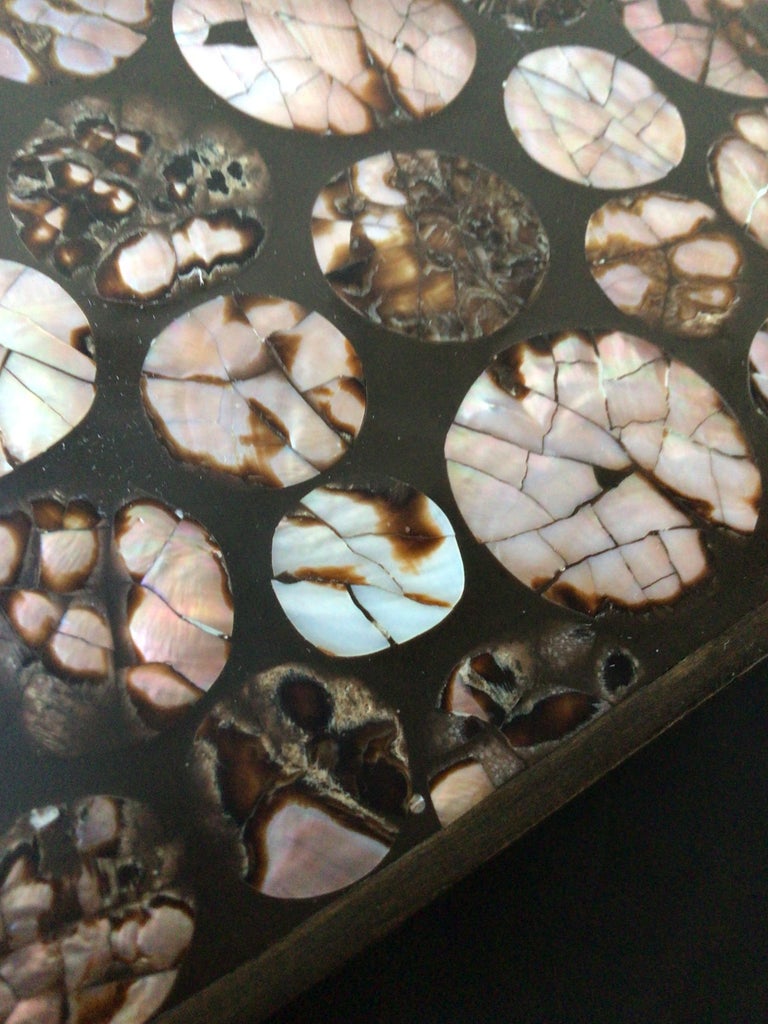 Contemporary R & Y Augousti Mother of Pearl Box For Sale