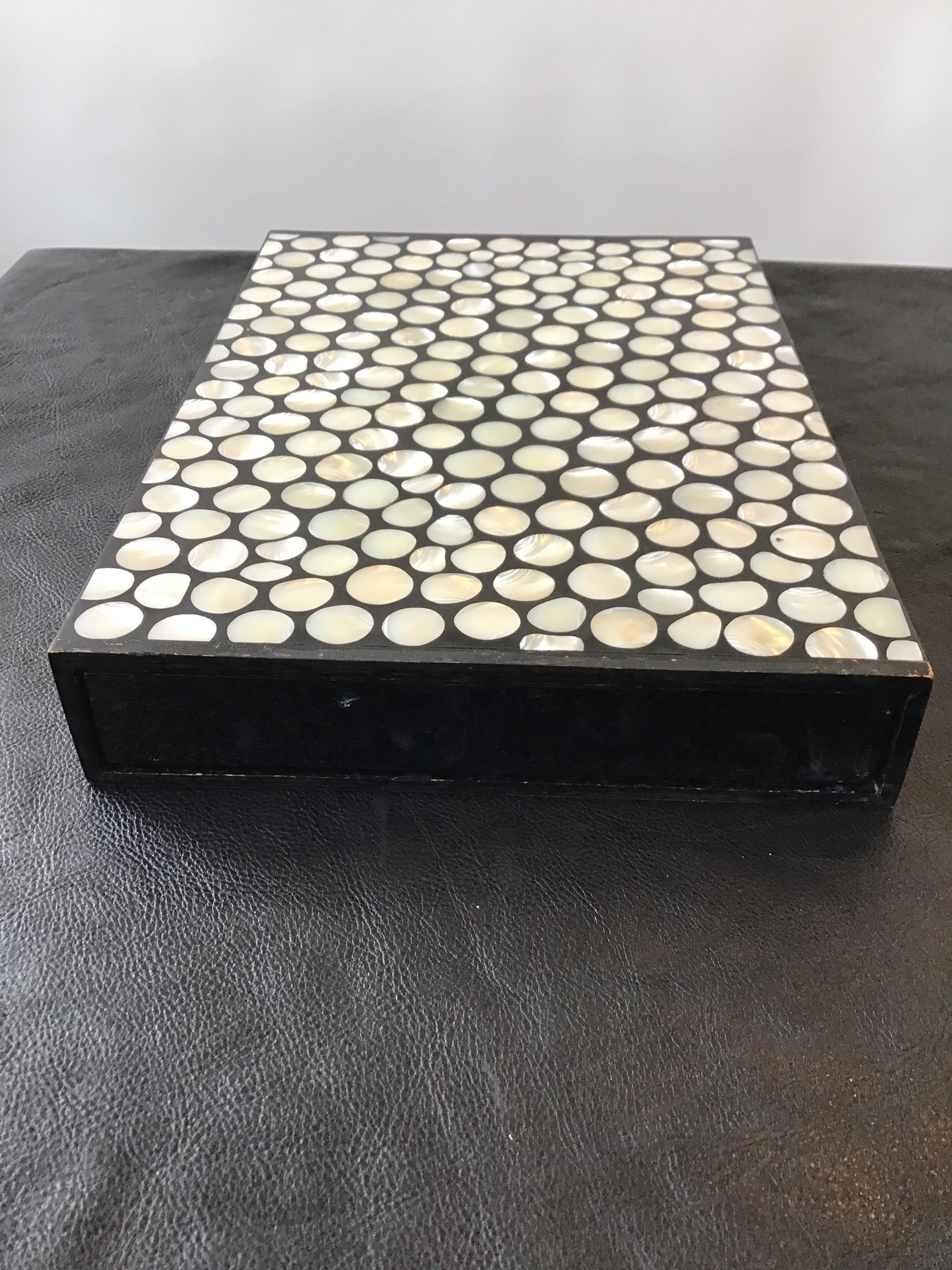 Mother-of-Pearl R & Y Augousti Mother of Pearl Box