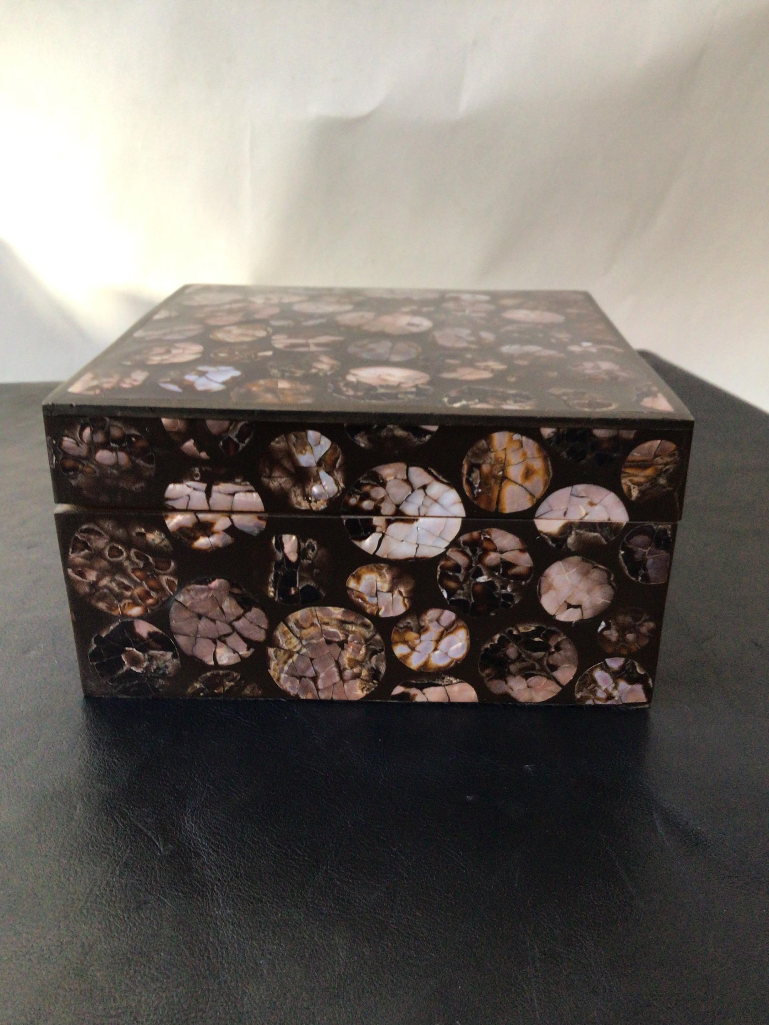 Mother-of-Pearl R & Y Augousti Mother of Pearl Box