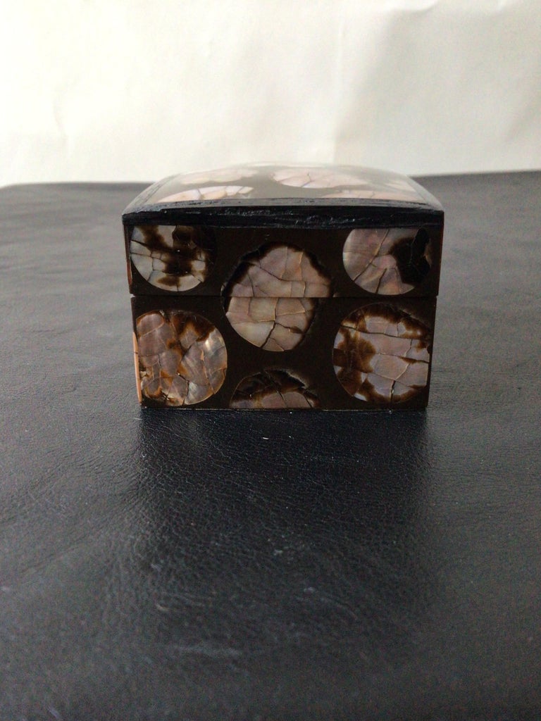 Mother-of-Pearl R & Y Augousti Mother of Pearl Box For Sale
