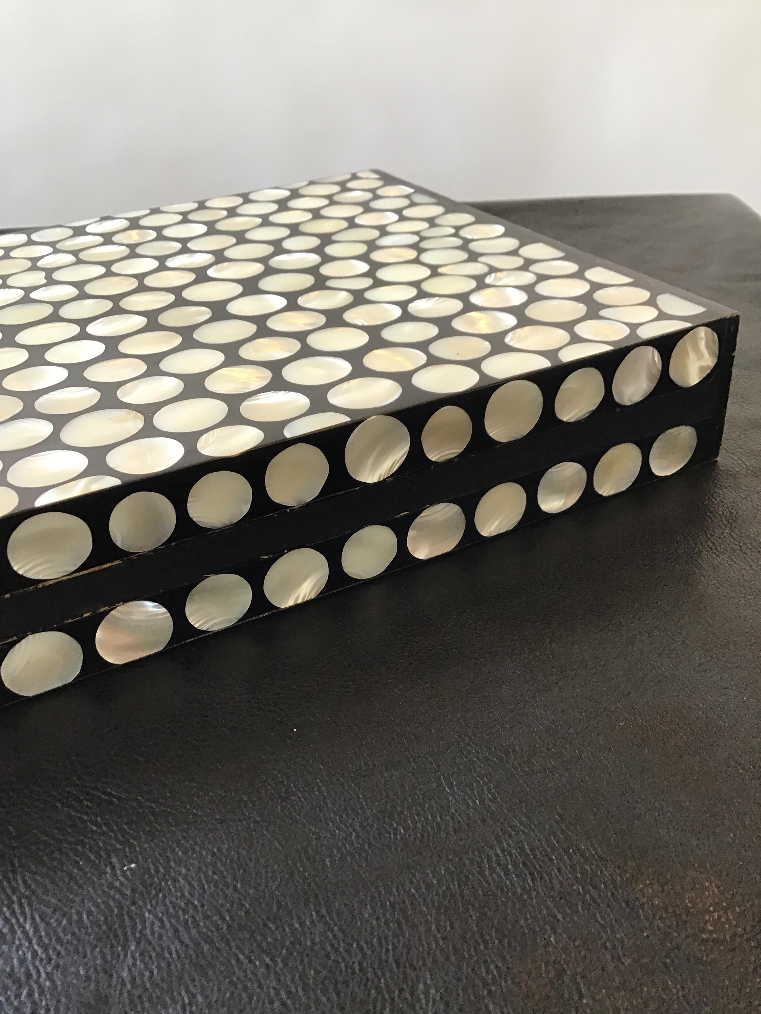 R & Y Augousti Mother of Pearl Box 1