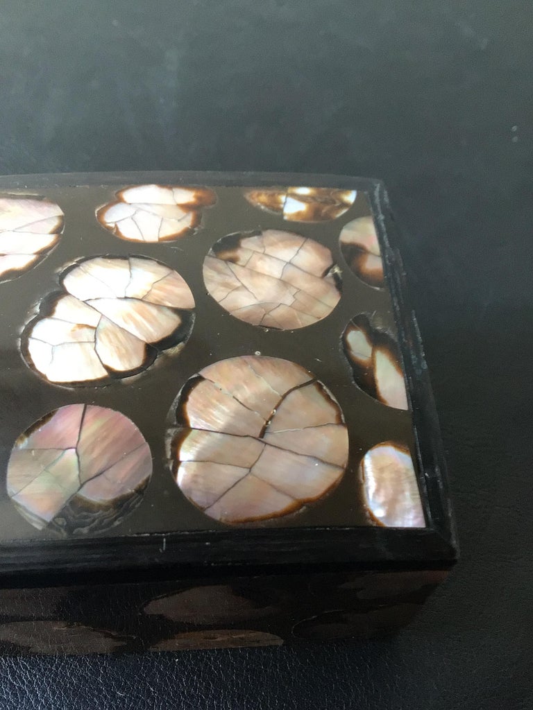 R & Y Augousti Mother of Pearl Box For Sale 1