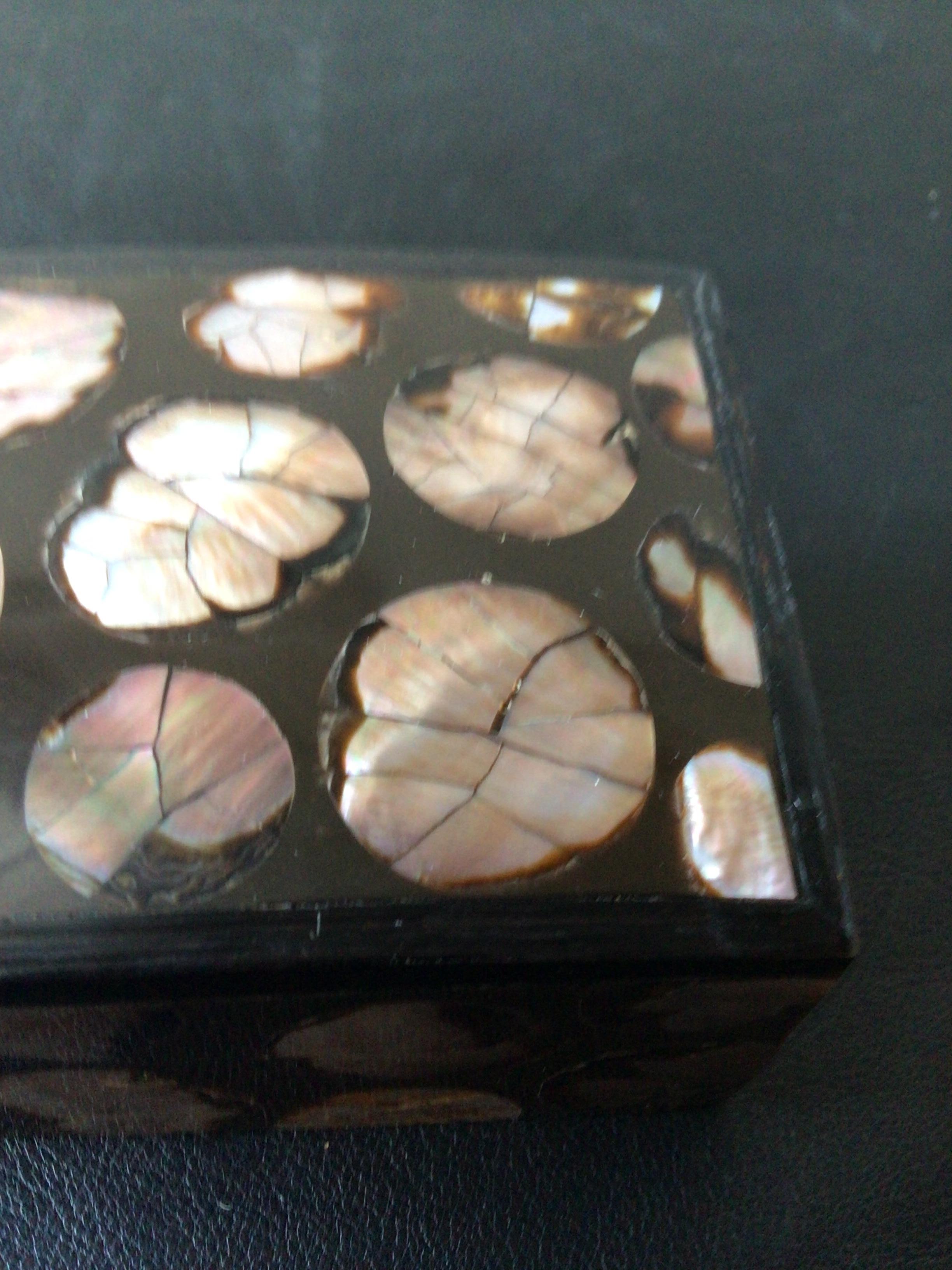 R & Y Augousti Mother of Pearl Box For Sale 2
