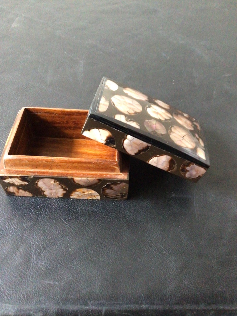 R & Y Augousti Mother of Pearl Box For Sale 3