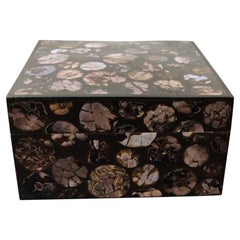 R & Y Augousti Mother of Pearl Box