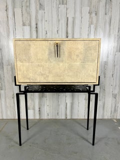 R & Y Augousti  Secrétaire Desk in Cream Shagreen
