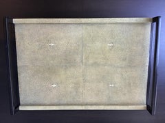 R & Y Augousti Plateau en galuchat