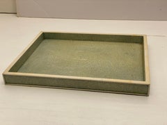 Plateau Augousti en galuchat R & Y