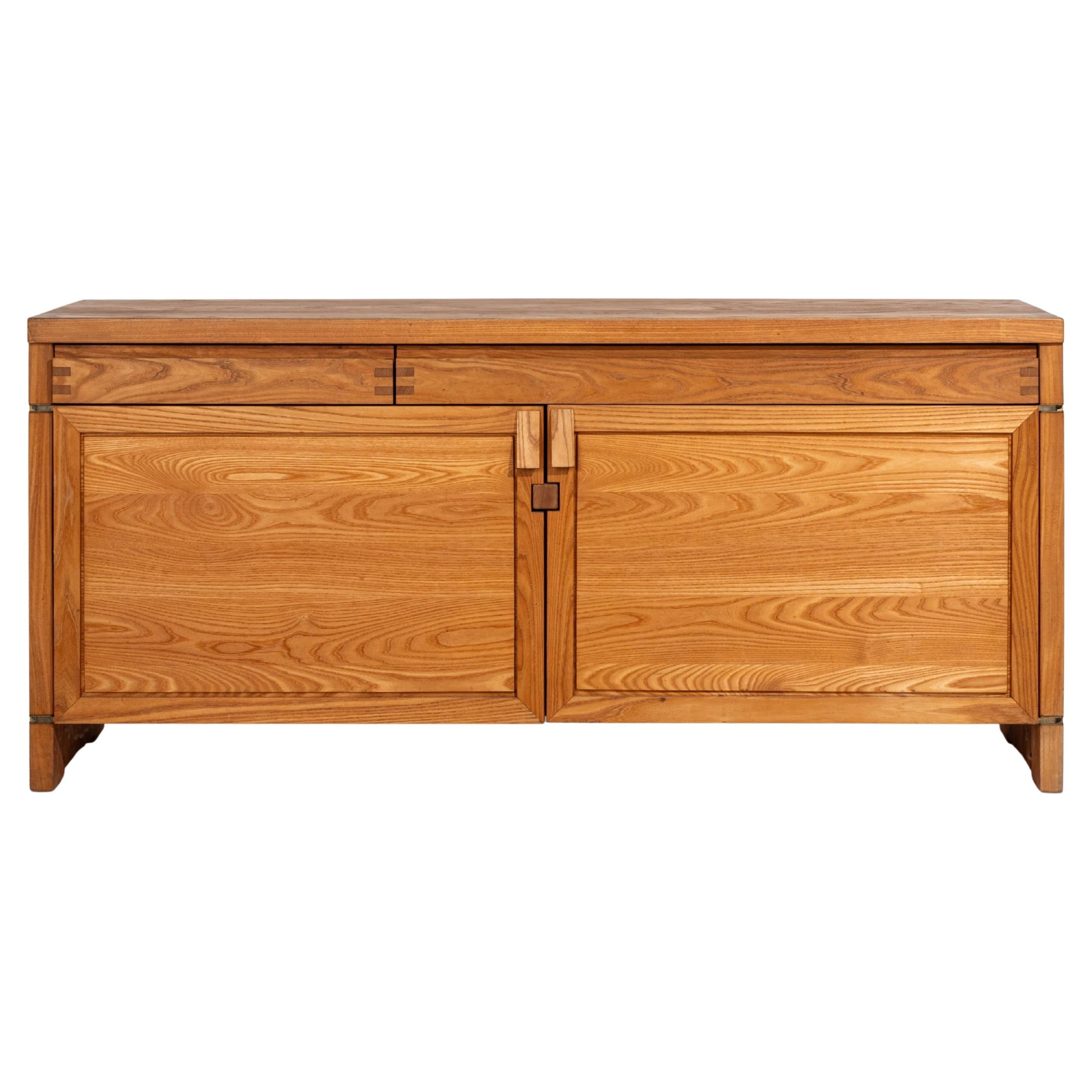 R08 ELM SIDEBOARD, PIERRE CHAPO, 1960er Jahre