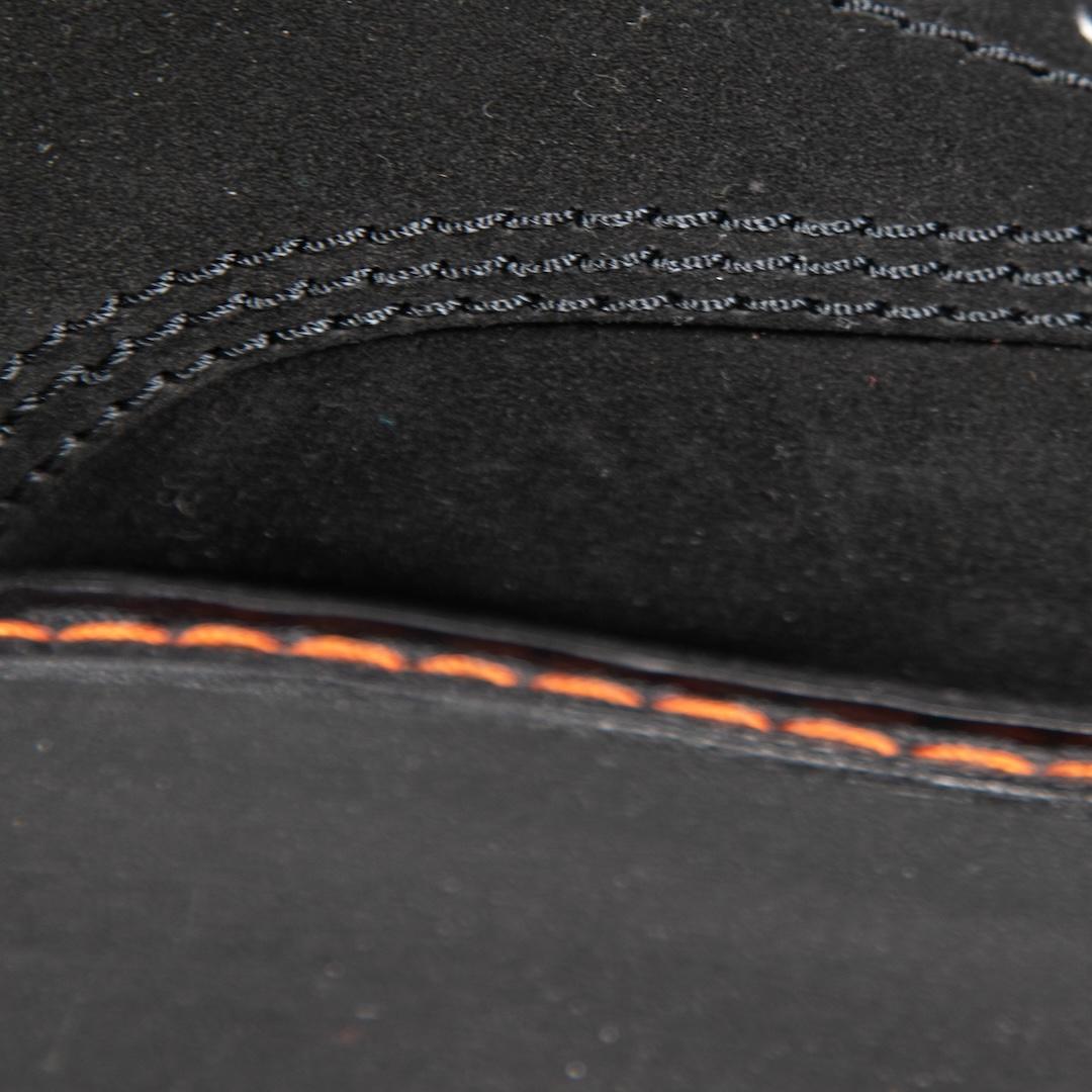 R13 Black Suede Double Stack Boots Size EU 40 1