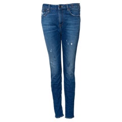 R13, vaqueros pitillo azules Alison