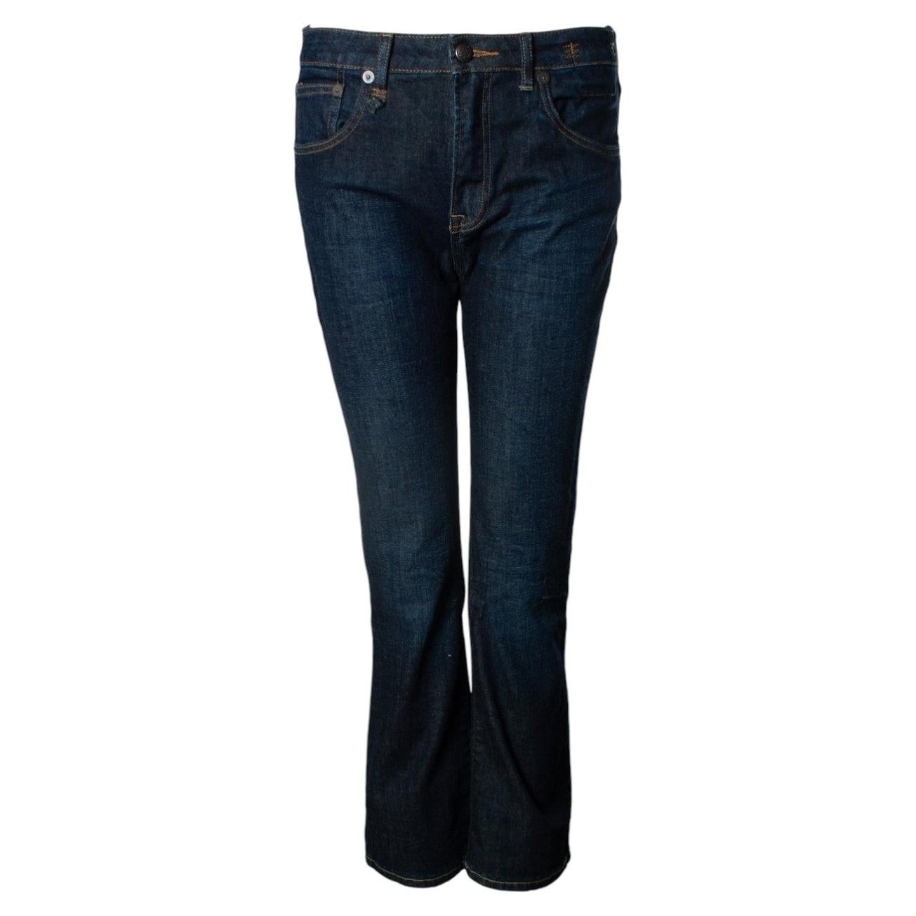 R13, vaqueros kick fit azul oscuro Avery índigo en venta