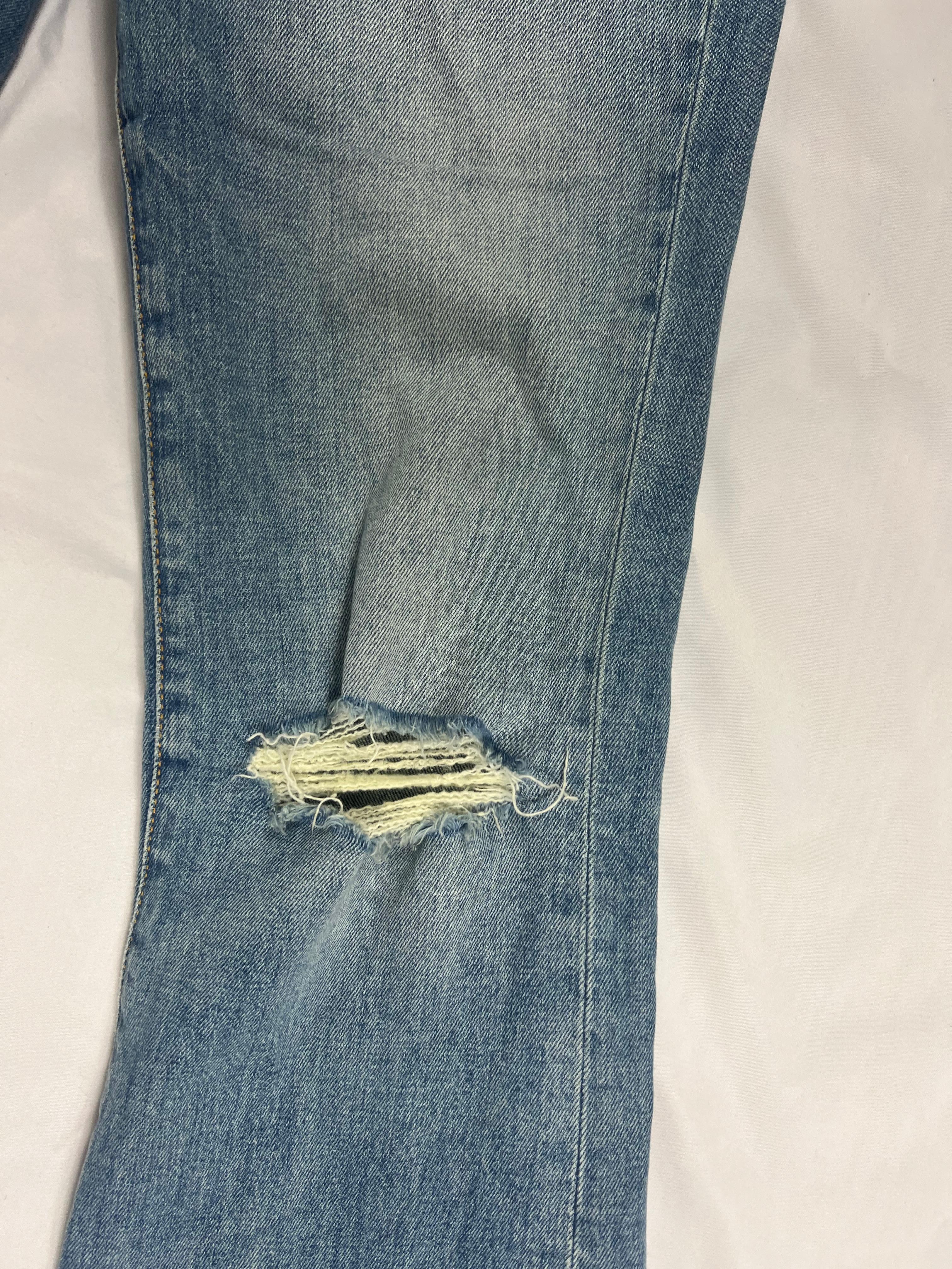 R13 Drew Stretch Kick Fit Denim Jeans, Größe 28 für Damen oder Herren im Angebot