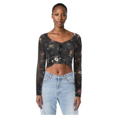 R13 Floral Cashmere Baby Cardigan Size XS