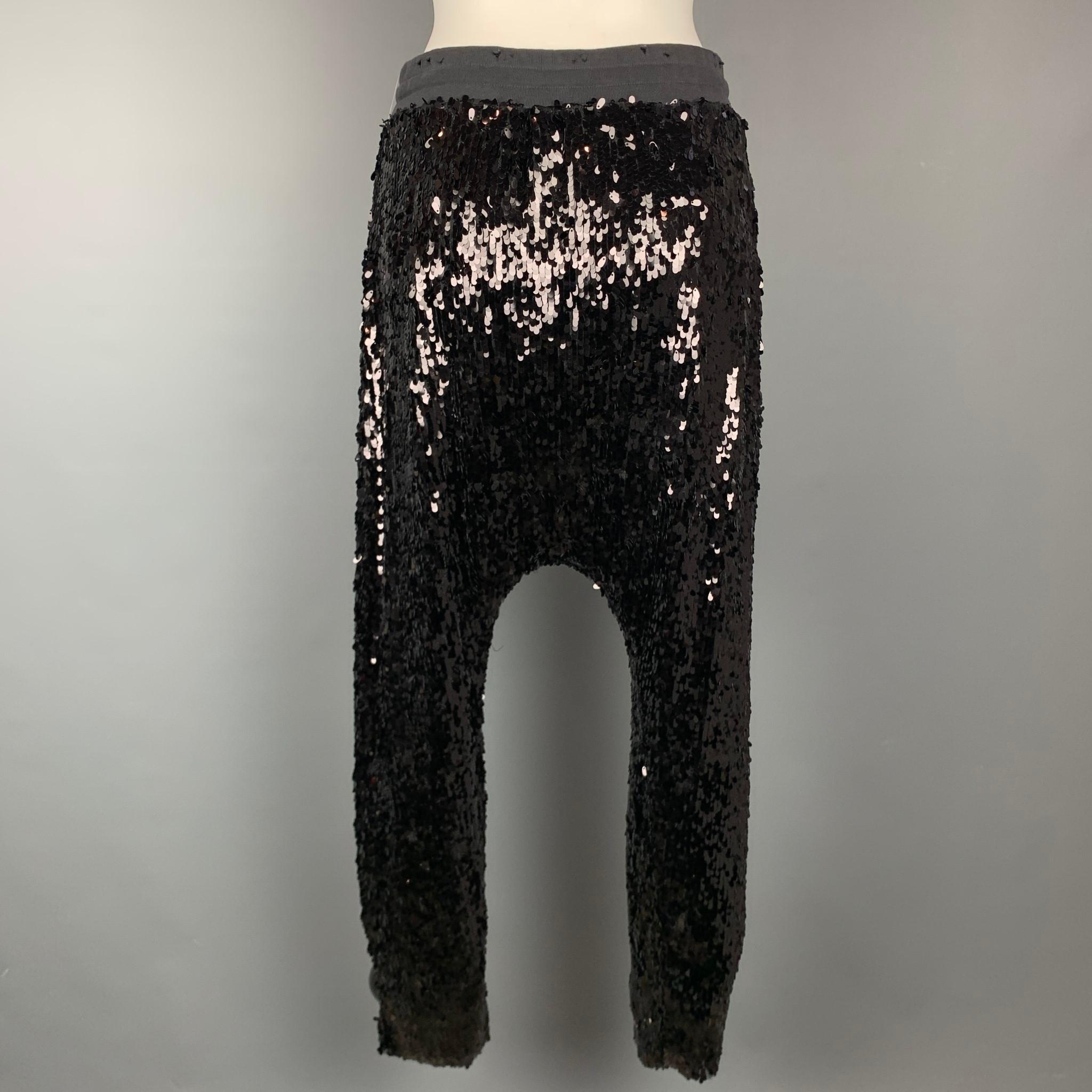 sequin sweatpants