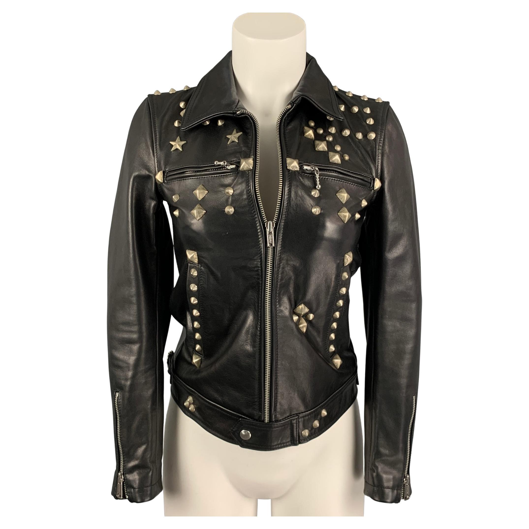 R13 Hooded WashedLeather and Jersey Biker Jacket at 1stDibs mr & mrs