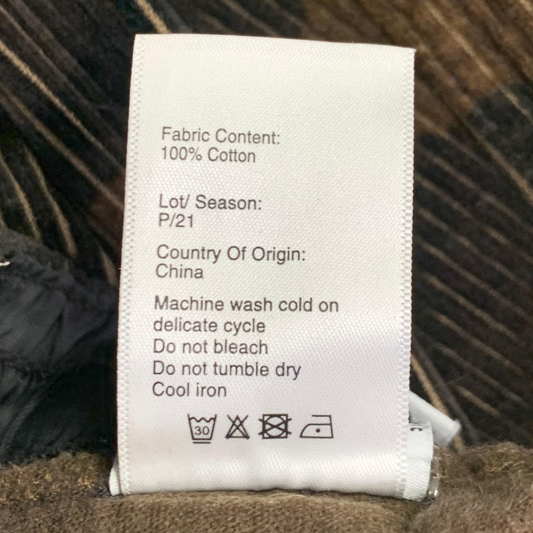 R13 Size XS Brown Taupe Cotton Camouflage Elastic Waistband Casual Pants For Sale 2