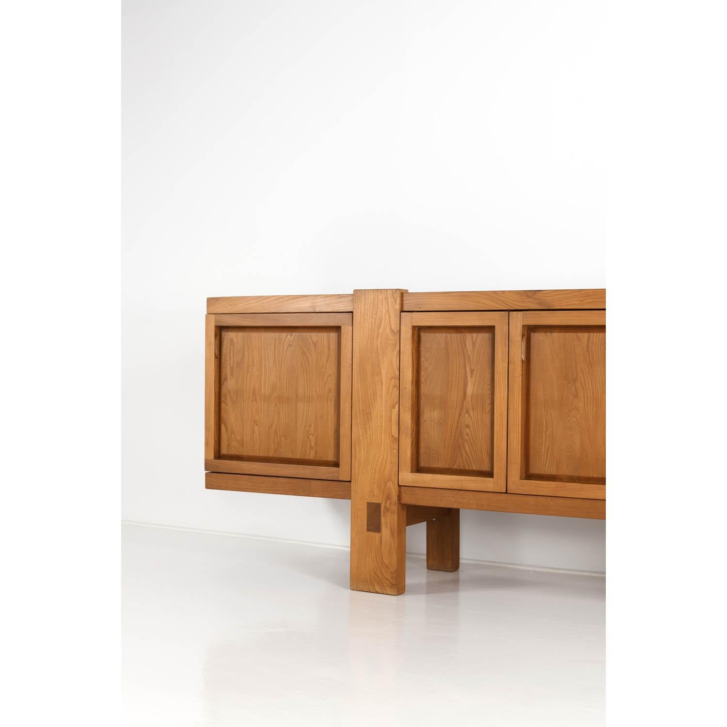 French R16 Bahut Credenza by Pierre Chapo, France