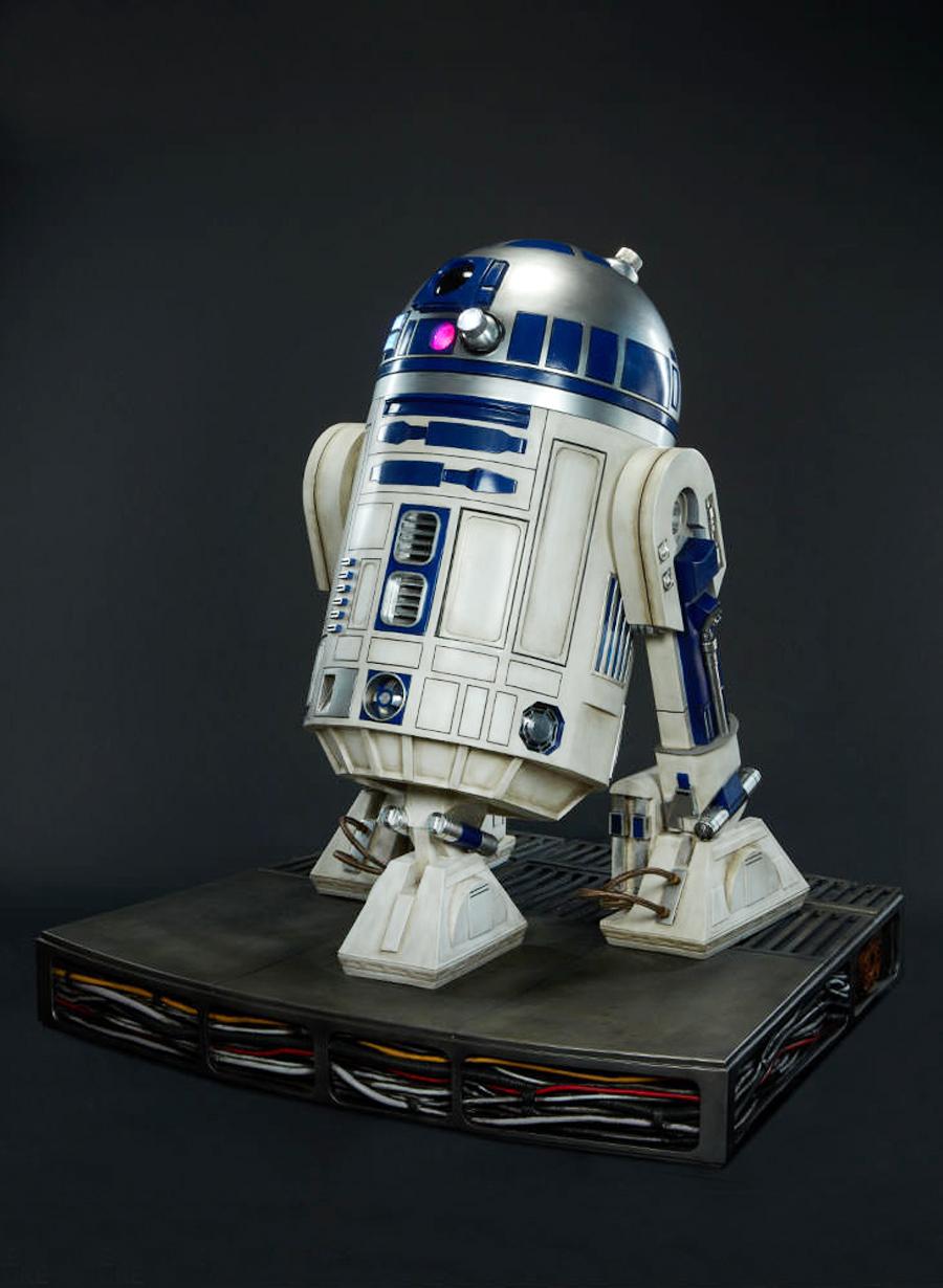 R2D2 Lebensgroße Modellskulptur Star Wars (Australisch) im Angebot
