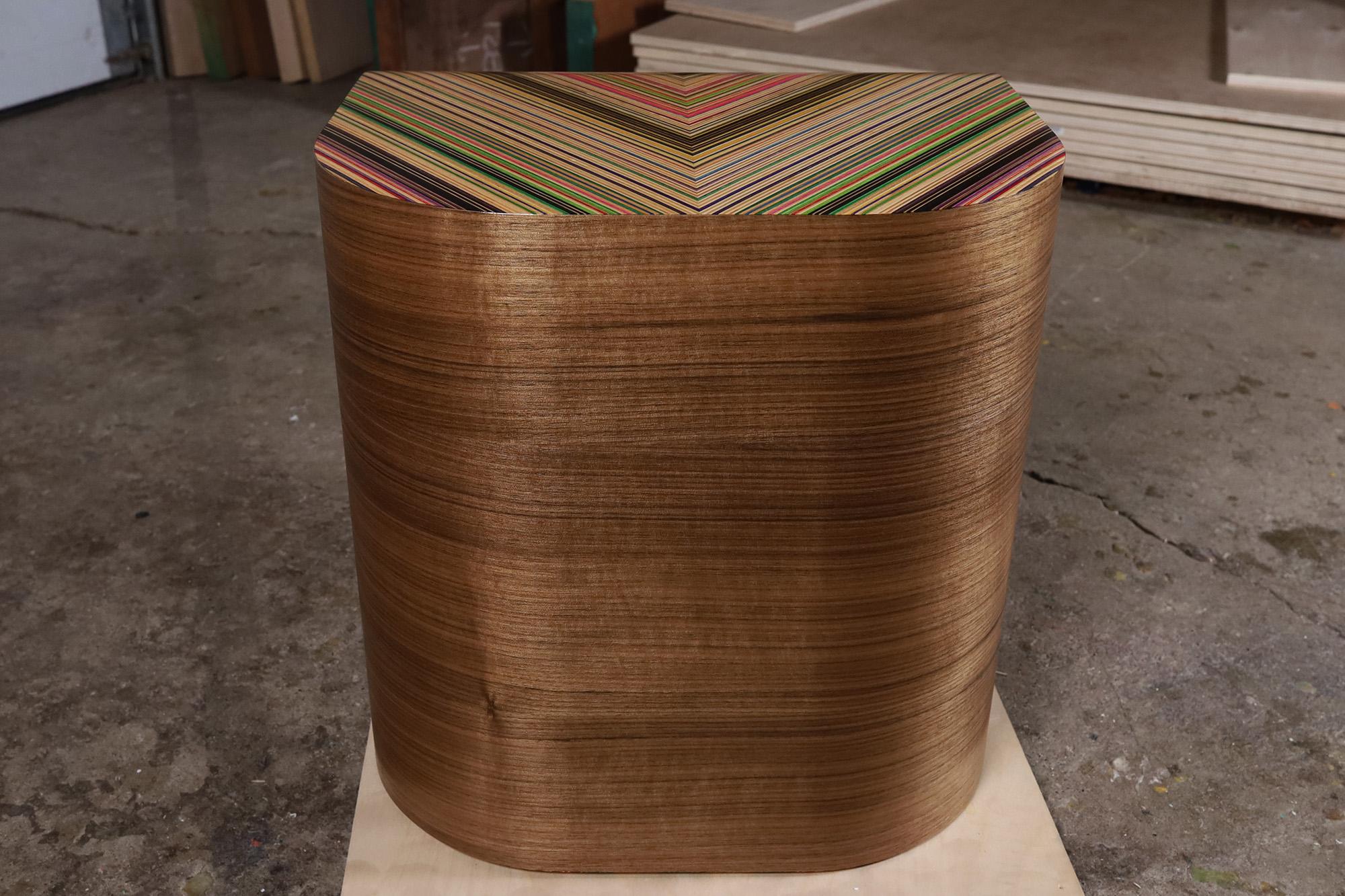 Maple 'R5' End Table For Sale