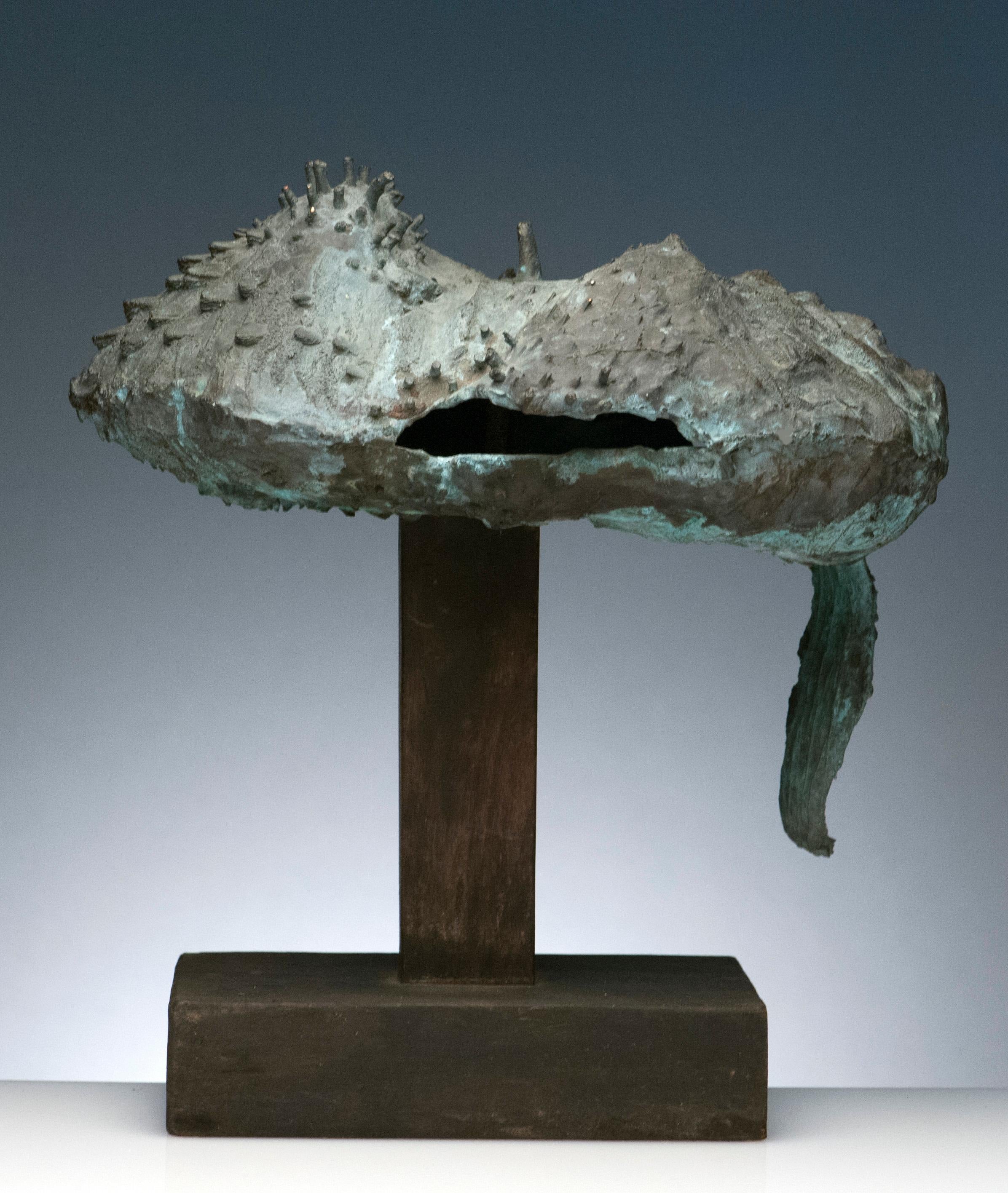Lateinamerikanische abstrakte Raúl Valdivieso Bronze-Skulptur im Angebot 6