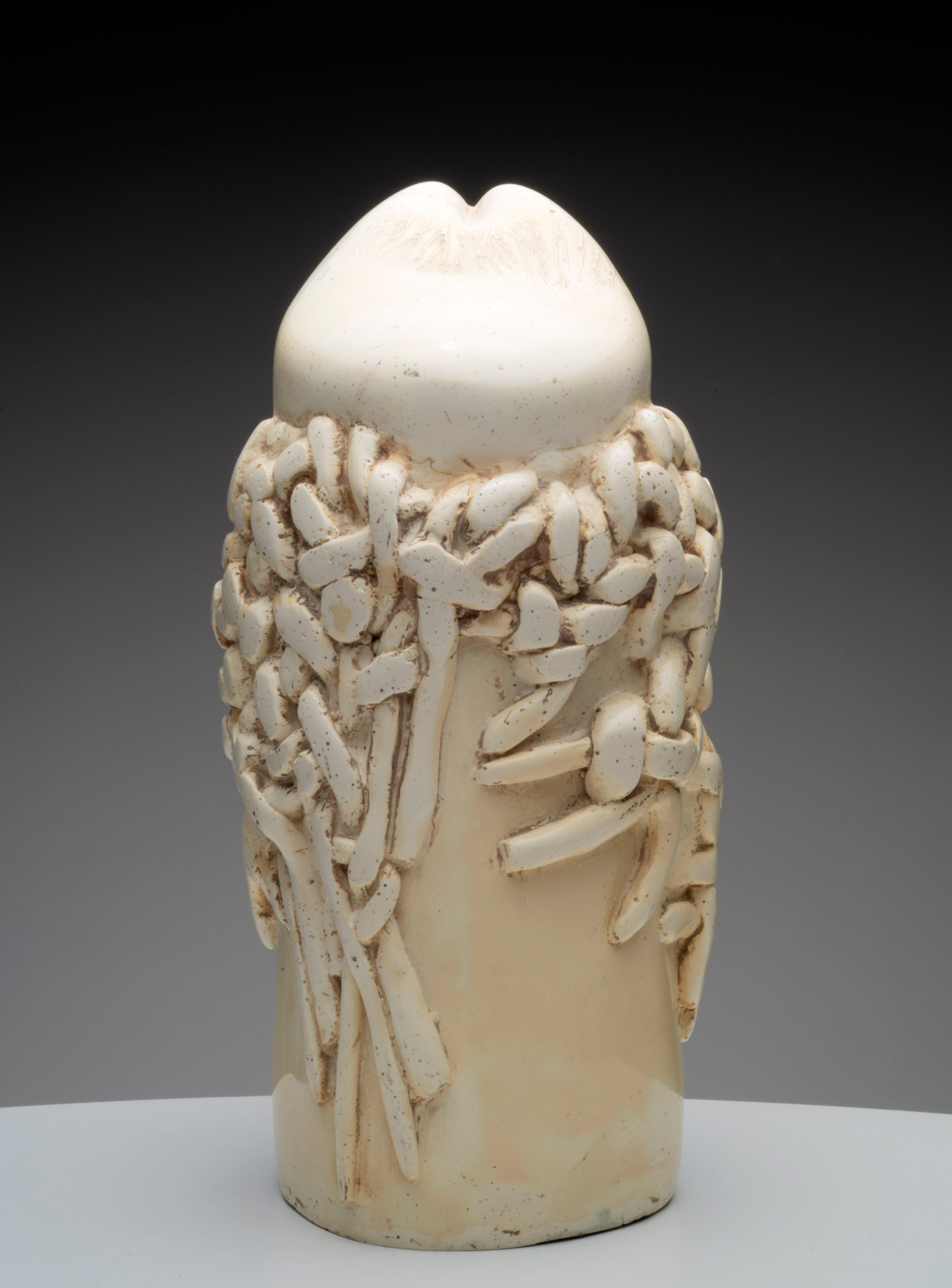 Raúl Valdivieso Abstract Sculpture – Raul Valdivieso Lateinamerikanische erotische Keramik-Skulptur, 1960er Jahre