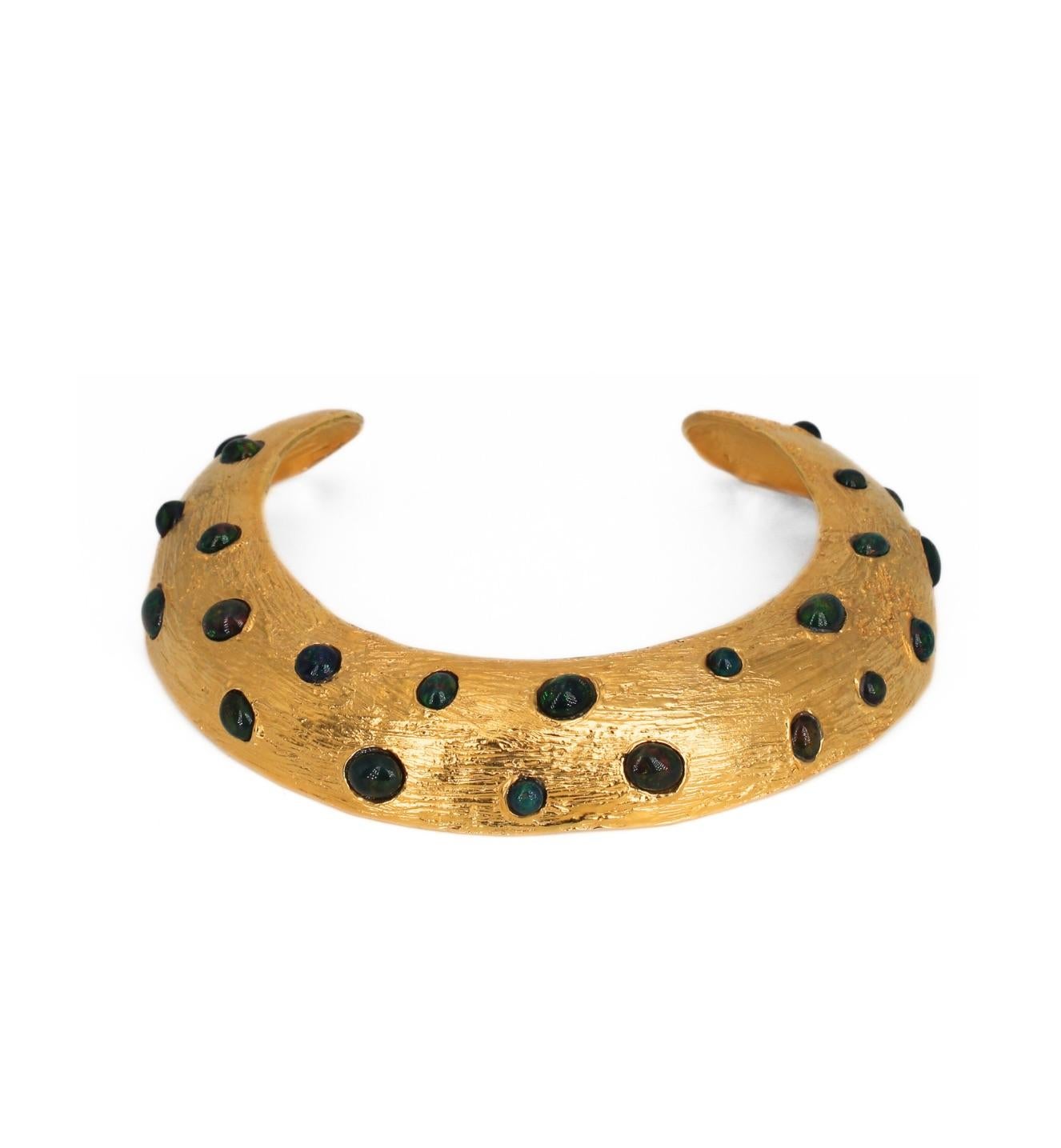 Donna Collana Collection'S - Bronzo placcato oro e opali in vendita