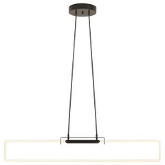 Ra Suspension Glossy Black Cold Cathode Neon Modern Suspension by Studio d'Armes